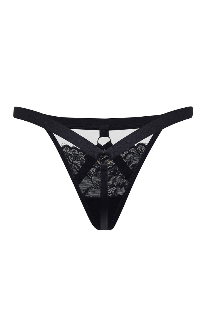 Aphrodite Floral Lace Thong
