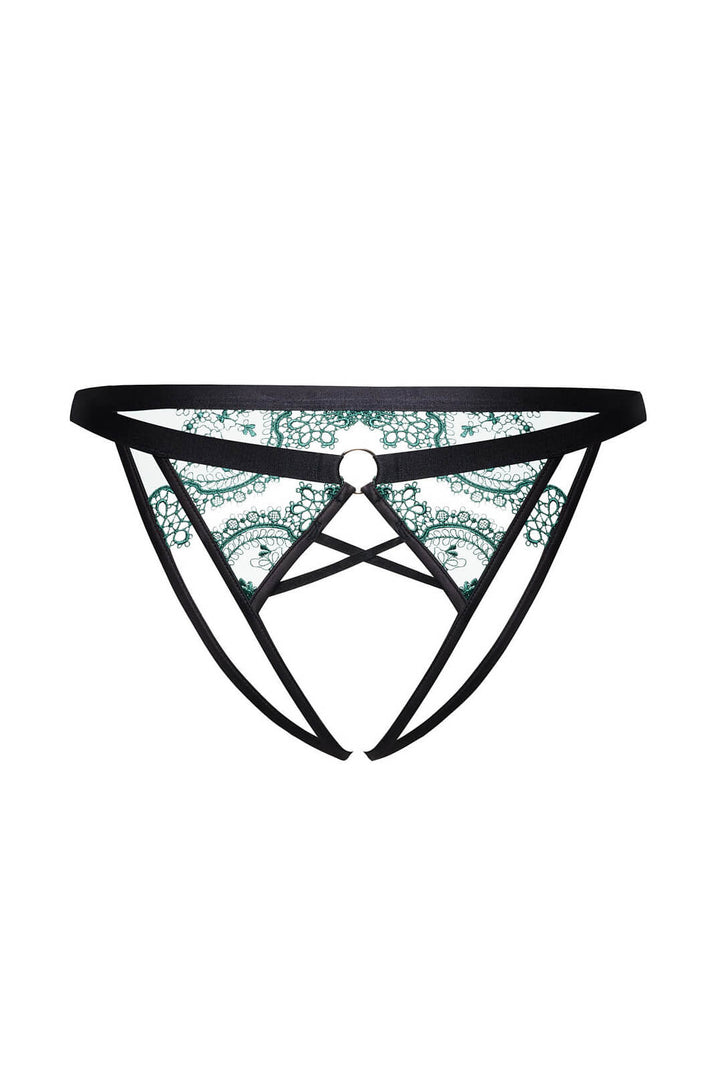 Psyche Embroidered Ouvert Panty