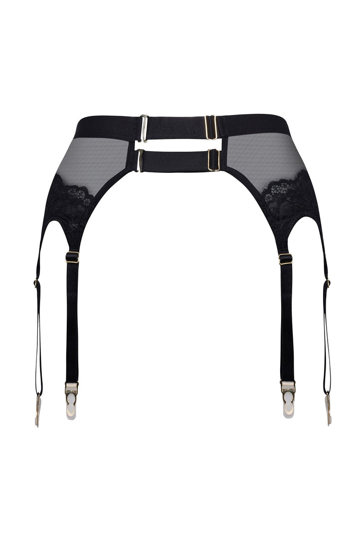 Aphrodite Floral Lace Longline Suspender