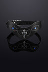 Echo Leather Collar Choker Black&Silver
