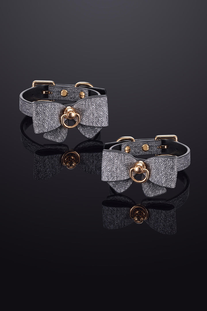 Iris Leather Ankle Cuffs