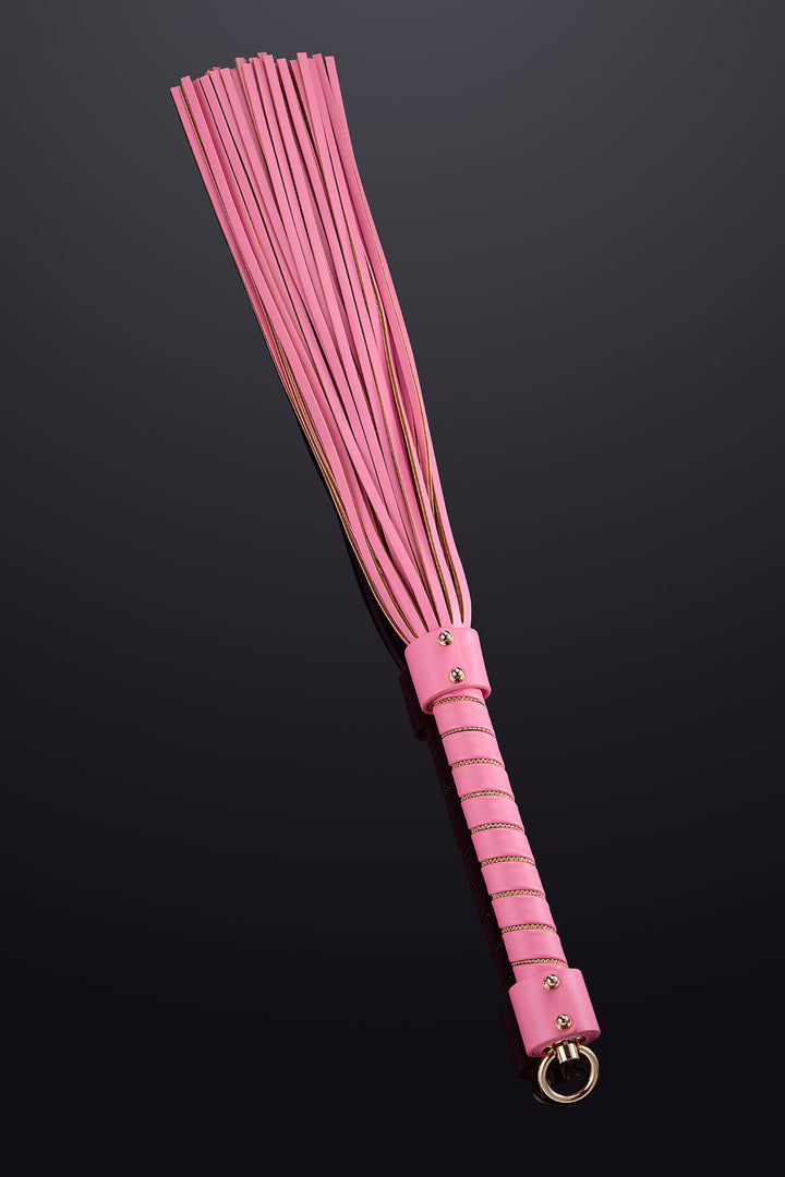 Janus Leather Flogger Pink