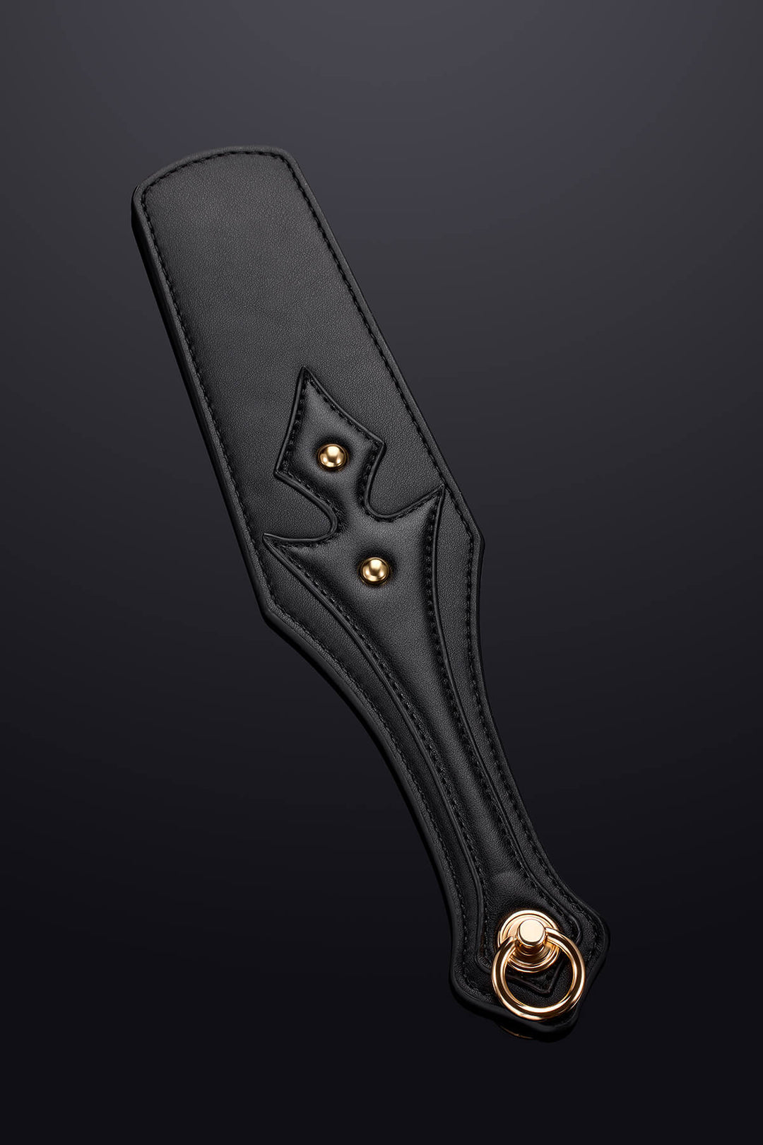 Leto Leather Paddle Black