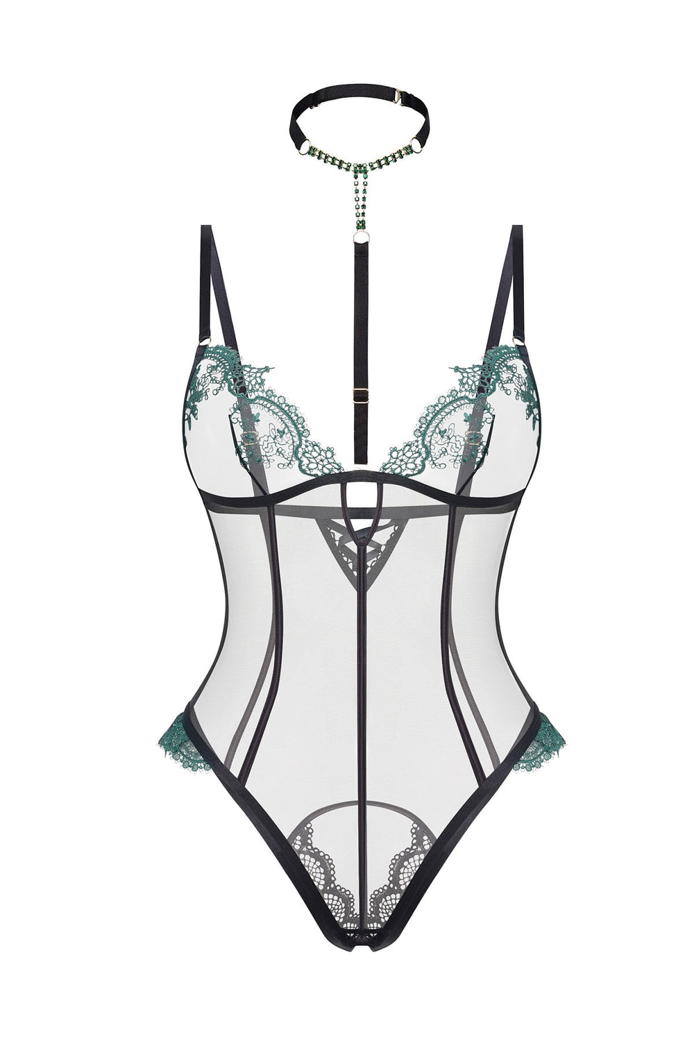 Psyche Mesh Harness Ouvert Bodysuit