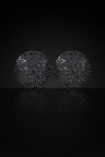 Reverie Rhinestone Round-Shaped Pasties Black