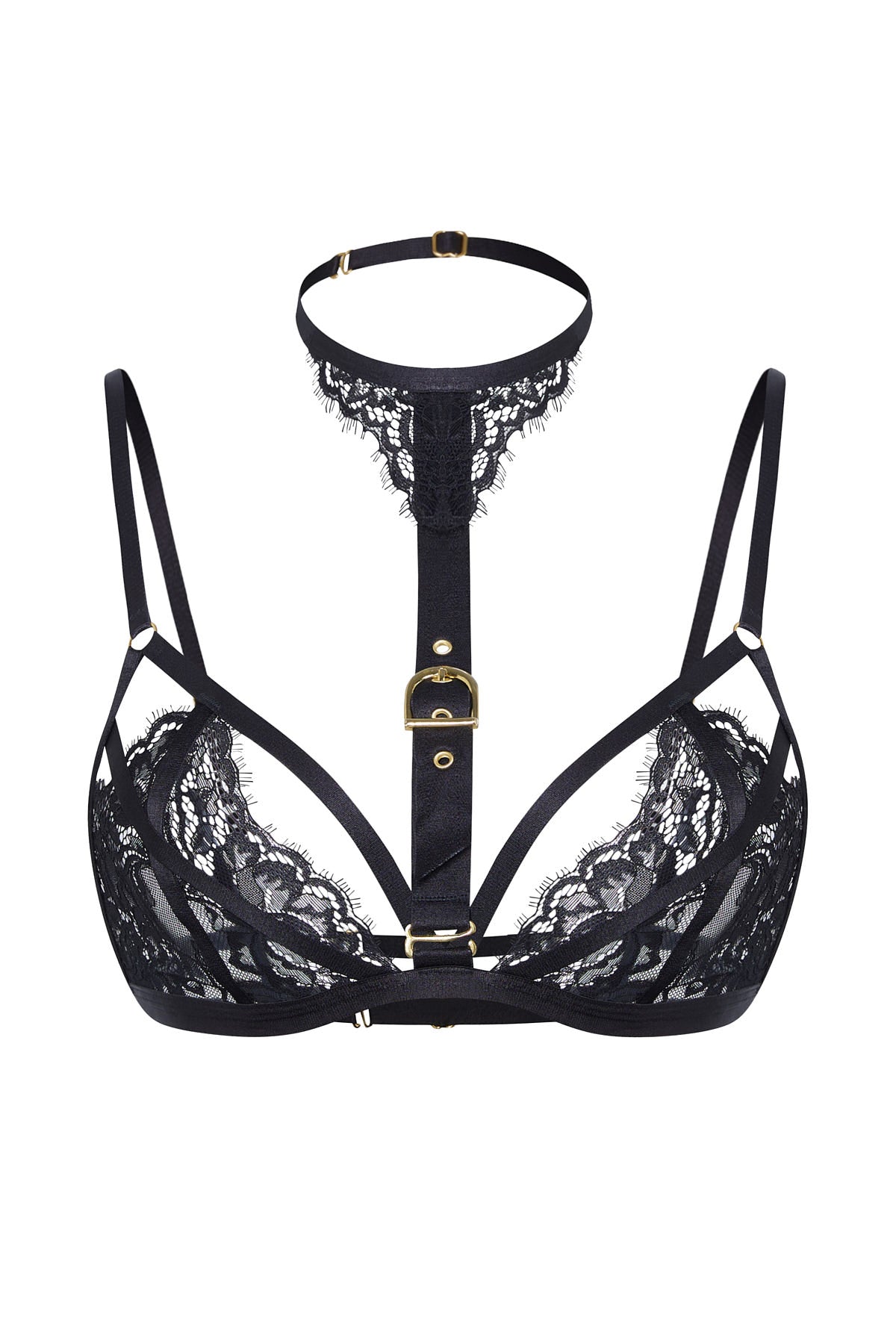 Lace harness bralette clearance