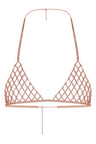 Reverie Rhinestone Lattice Soft Bra Rose Gold