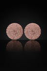 Reverie Rhinestone Round-Shaped Pasties Rose Gold