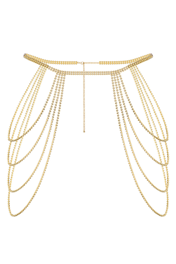 Reverie Tirantes Dorados con Pedrería